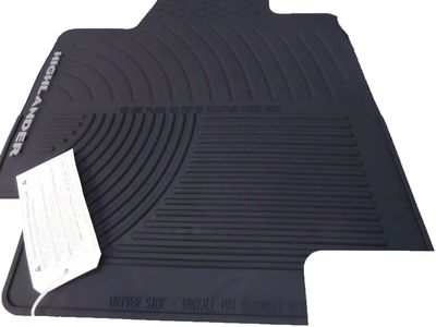 Toyota All-Weather Floor Mats PT908-48H0W-02