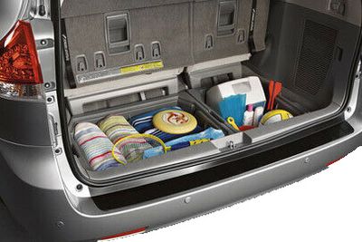 Toyota Cargo Organizer - Manual 3rd Row Seats - Bisque Color PT924-08100-40