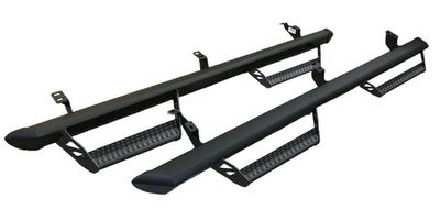 Toyota Predator Tube Steps - Double Cab - Black PT925-35160