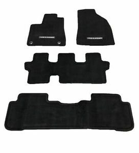 Toyota Carpet Floor Mats - Black - 8 Passengers - 2nd Row Bench Seat PT926-48190-20