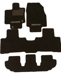 Toyota Carpet Floor Mats - Black - with Third Row PT926-48200-20