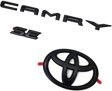Toyota Blackout Emblem Overlays - SE - Black. Exterior Emblem. PT948-03191-02