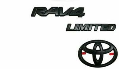 Toyota Blackout Emblem Overlays - Limited Model. Exterior Emblem. PT948-42190-02