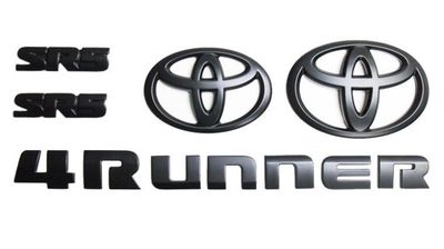 Toyota Blackout Emblem Overlays - Black PT948-89180-02