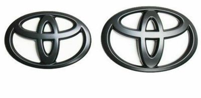 Toyota Badge - Black - Nightshade Edition. Exterior Emblem. PT948-89190-02