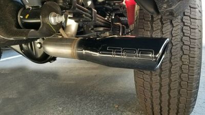 Toyota TRD Performance Exhaust System - Black Tip PTR03-35190