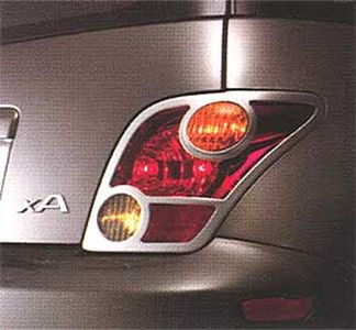 Toyota Taillight Garnish, Tail Light Garnish by Superior Dash, Silver Finish PTS10-52042