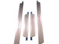 Toyota Corolla Door Sill Protectors - PT228-02140-RR