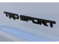Genuine Toyota OEM TRD Sport Black Emblem – Sequoia 2008-2021 PT413-0C180-02