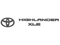 Toyota Highlander Exterior Emblem - PT948-48201-02