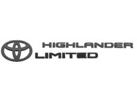 Toyota Highlander Exterior Emblem - PT948-48205-02