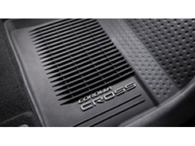 Toyota All-Weather Floor Liners - Black. All Weather Floor Mats. PT206-16220-20