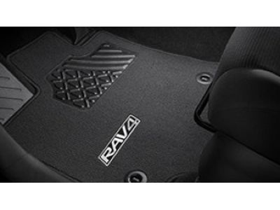 Toyota Carpet Floor Mats - Black PT206-42211-20