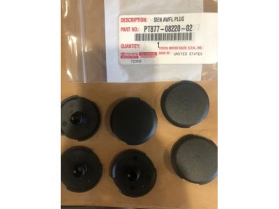 Toyota Sienna Floor Plugs - Set of 6. All Weather Floor Liners. PT877-08220-02