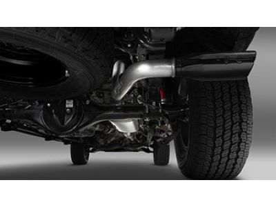 Toyota TRD Performance Exhaust With Black Chrome Tip PTR03-0C200