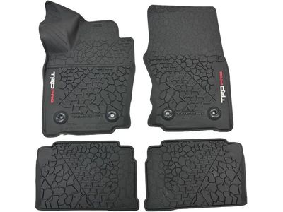 Toyota PT206-35244-20 All Weather Floor Liners - TRD Pro PT206-35244-20 Toyota All Weather Floor Liners - TRD Pro Product Photo 1 of 1