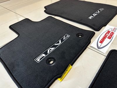 PT206-42260-02 Toyota Carpet Floor Mats: Black Rav4 Hv & Phev Product Photo 1 of 1