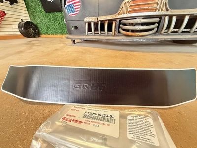PT929-18223-02 Toyota Rear Bumper Applique - Black Product Photo 1 of 1