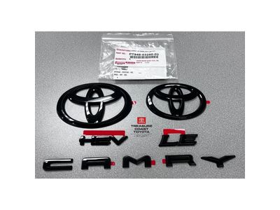 PT948-03250-02 Toyota Blackout Emblem Overlays: Le Product Photo 1 of 1