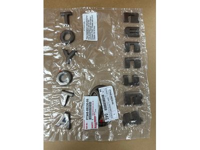 PT948-89230-05 Toyota Emblem Overlays - Bronze Product Photo 1 of 1