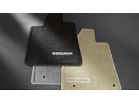 Toyota PT926-0C107-01 Carpet Floor Mats, Carpet Floor Mats, 3rd Row Mat, Dark Brown