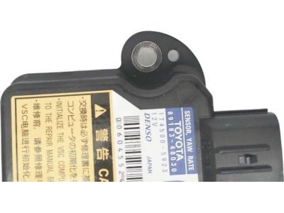 2017 Toyota Highlander Yaw Sensor - 89180-48080