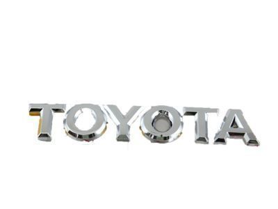 Toyota 75441-60320 Luggage Compartment Door Name Plate, No.1