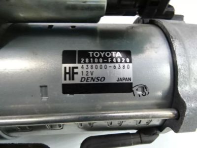 2023 Toyota Sequoia Starter Motor - 28100-F4020