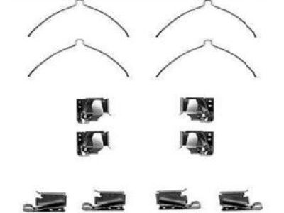 Toyota 04947-33040 Fitting Kit, Disc Brake, Front