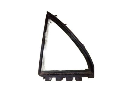 Toyota 68189-12280 Weatherstrip, Rear Door Quarter Window, LH