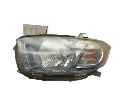 2010 Toyota Highlander Headlight - 81170-48480