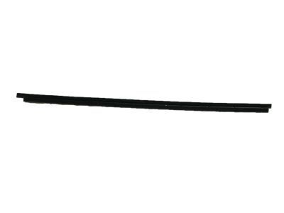 Toyota 68171-14020 Weatherstrip, Front Door Glass, Inner RH