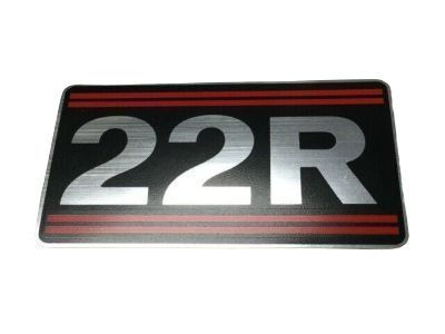 Toyota 11291-35010 Engine Name Plate