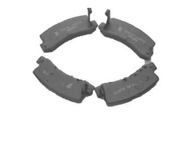 Toyota 04492-12070 Rear Disc Brake Pad Kit