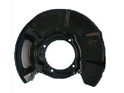 Genuine Toyota Tundra Brake Dust Cover - Front Right (2007-2021) 47703-0C031 OEM