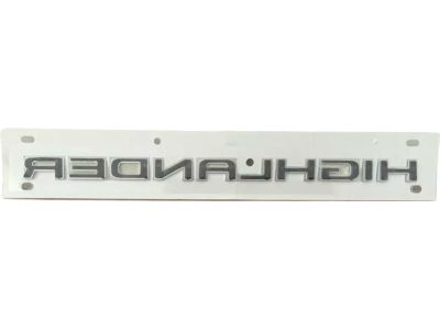 2021 Toyota Highlander Emblem - 75442-0E090