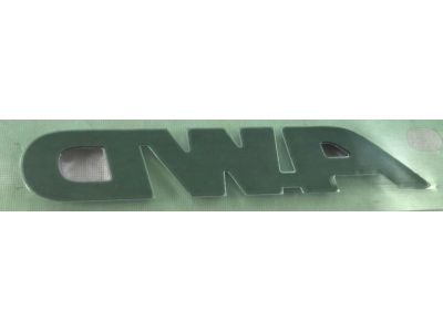 Toyota 75444-0E050 Luggage Compartment Door Plate, No.4