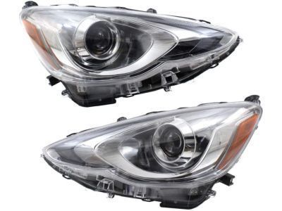 81150-52K70 Genuine Toyota Driver Side Headlight Assembly