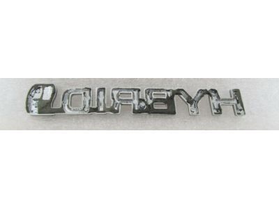 Toyota 75374-47040 Side Panel Emblem