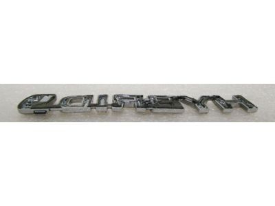 Toyota 75374-47040 Side Panel Emblem