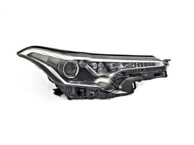 Toyota 81130-F4040 Passenger Side Headlight Unit Assembly