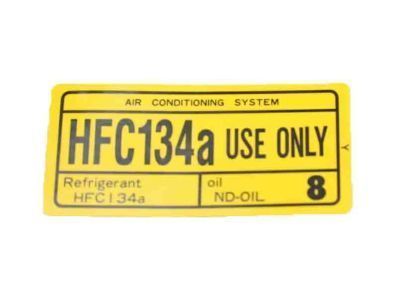 Toyota 88723-20040 Label, Cooler Service Caution 88723-20040 Toyota Label, Cooler Service Caution Product Photo 1 of 1