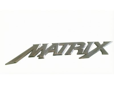 75442-02170 Toyota No.2 Luggage Compartment Door Name Plate Product Photo 3 of 4