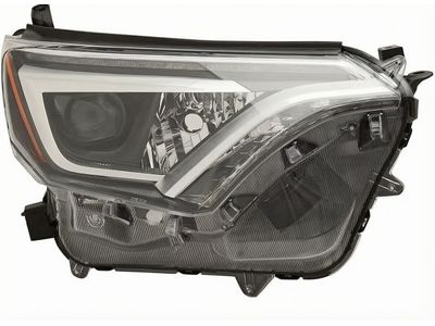 81145-42670 Genuine Toyota Passenger Side Headlight Unit Assembly