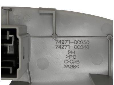 74271-0C060 Toyota Rear Door Armrest Base Panel Product Photo 2 of 2