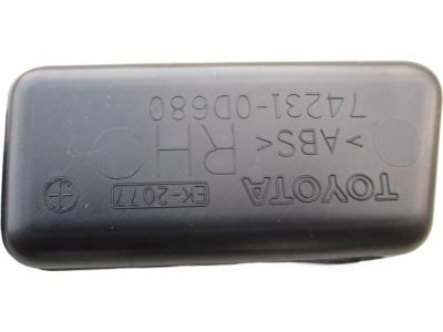 74231-0D680-C3 Toyota Front Door Armrest Base Panel Product Photo 2 of 4