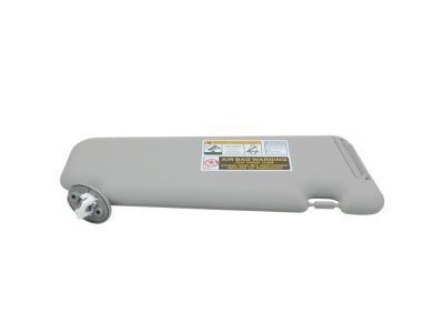 Youxmoto Beige Sun Visor For Toyota Highlander 2004-2007, Driver Side With Mirror, Replaces #74320-48260-A0