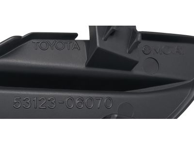 53123-06070 Toyota Radiator Grill Moulding Product Photo 2 of 2