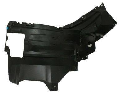 エンデヴァー 53876-04080 Genuine Toyota Liner, Front Fender, LH