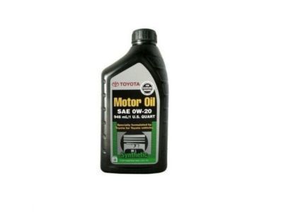 6 Pack Genuine Toyota SAE 0W-20 Synthetic Motor Oil 00279-0WQTE-01